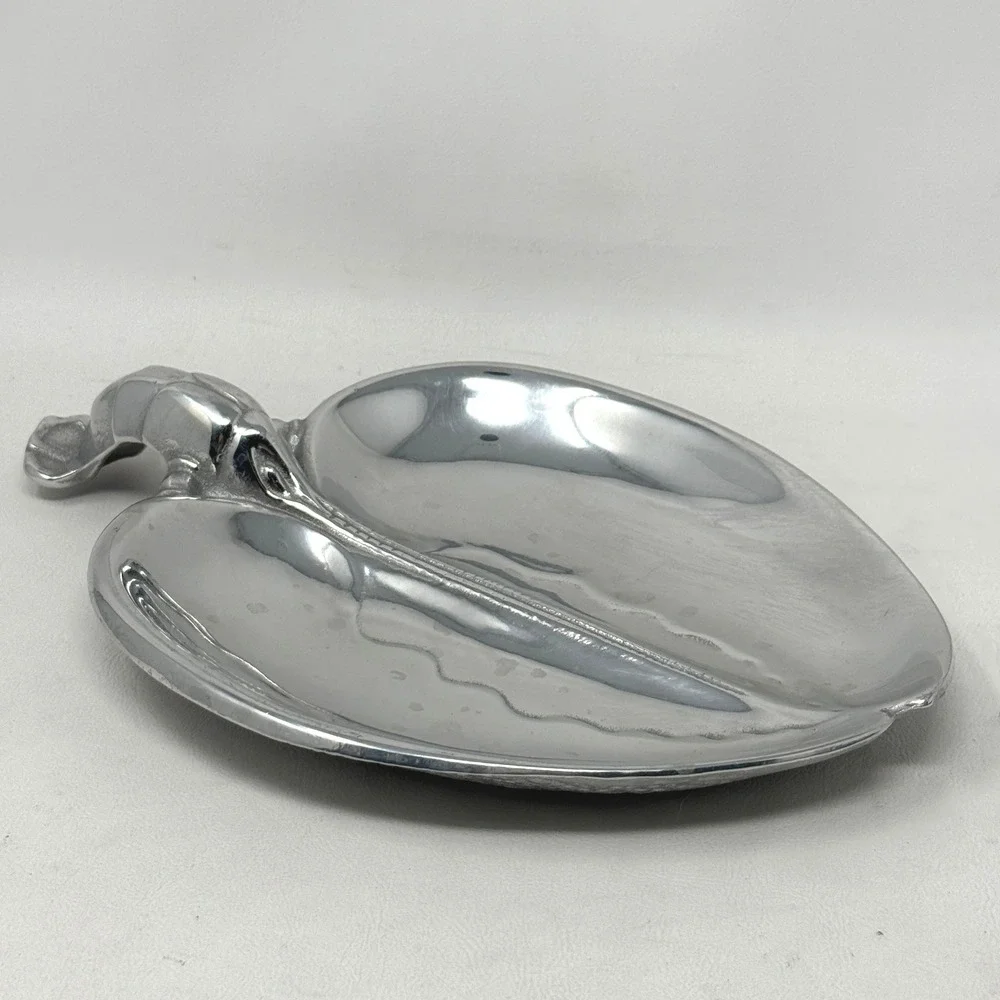 Wilton Lobster Pewter Dish 3D Tray Platter Party Entertaining Serving Bowl Beach